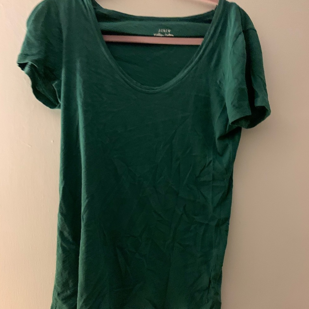 Scoop neck shirt